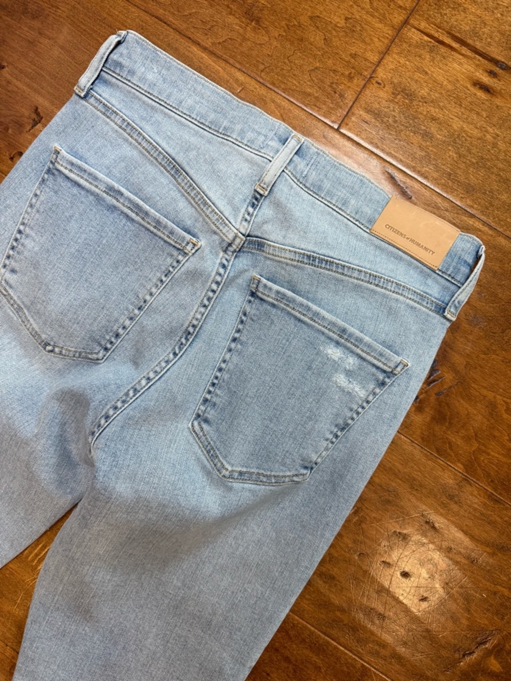 Citizens of Humanity Lilah Flare Jeans Light Wash 26 High Rise - Picture 11 of 12